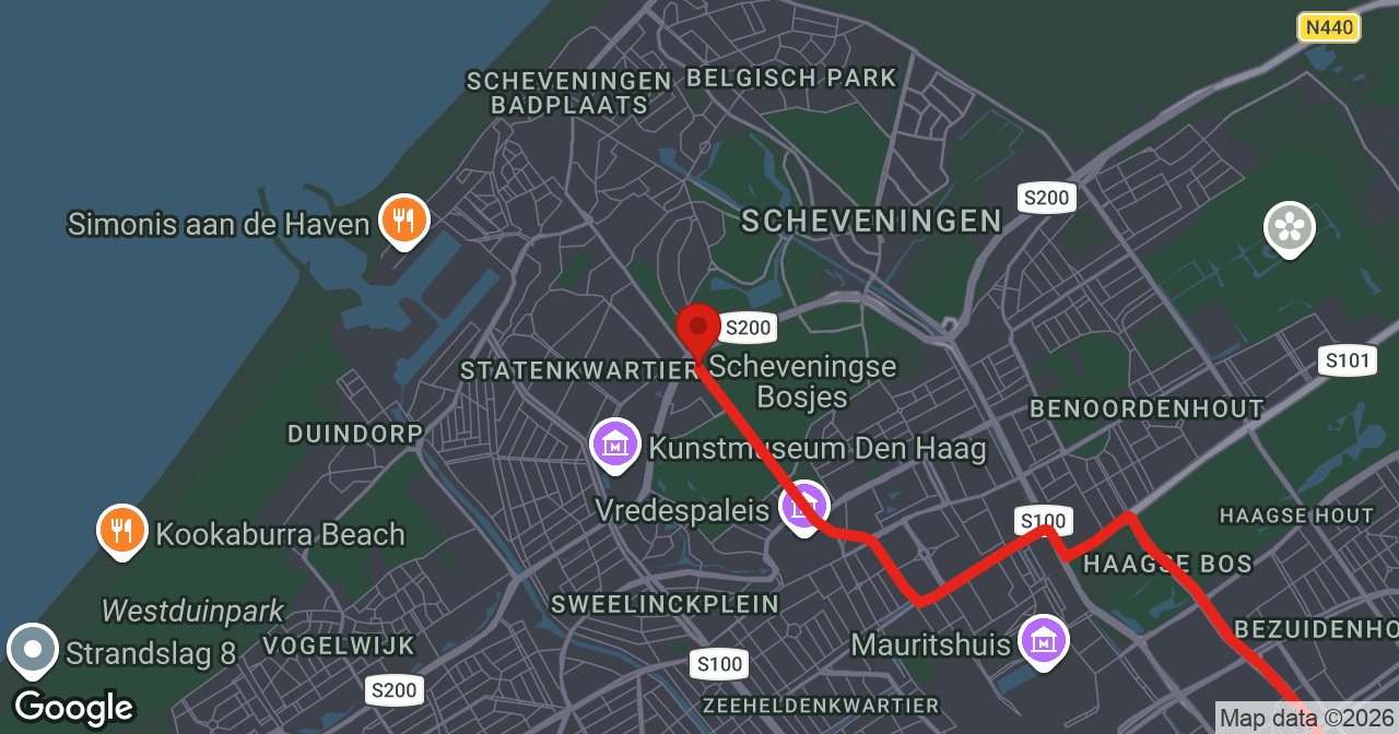 Kaart van de meldlocatie