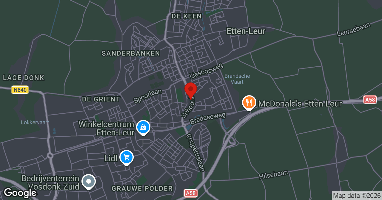 Kaart van de meldlocatie