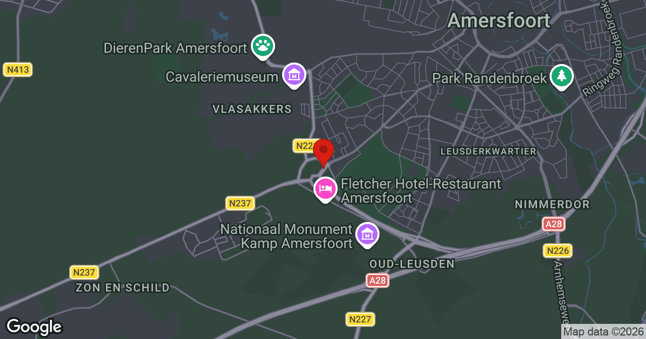 Kaart van de meldlocatie