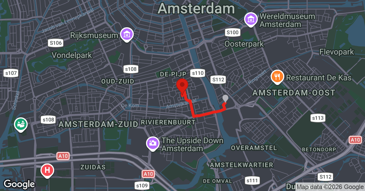 Kaart van de meldlocatie