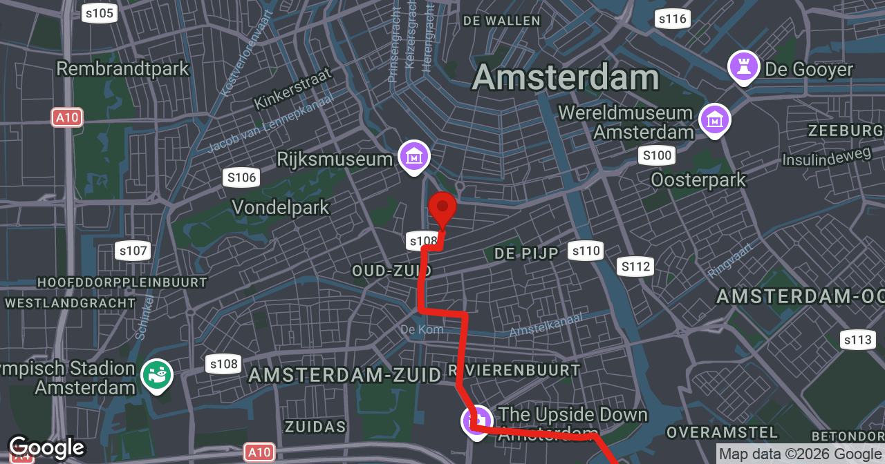 Kaart van de meldlocatie