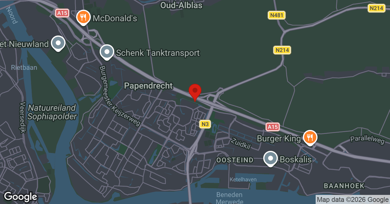 Kaart van de meldlocatie