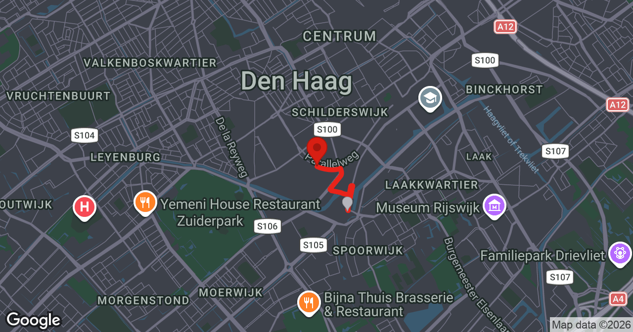 Kaart van de meldlocatie