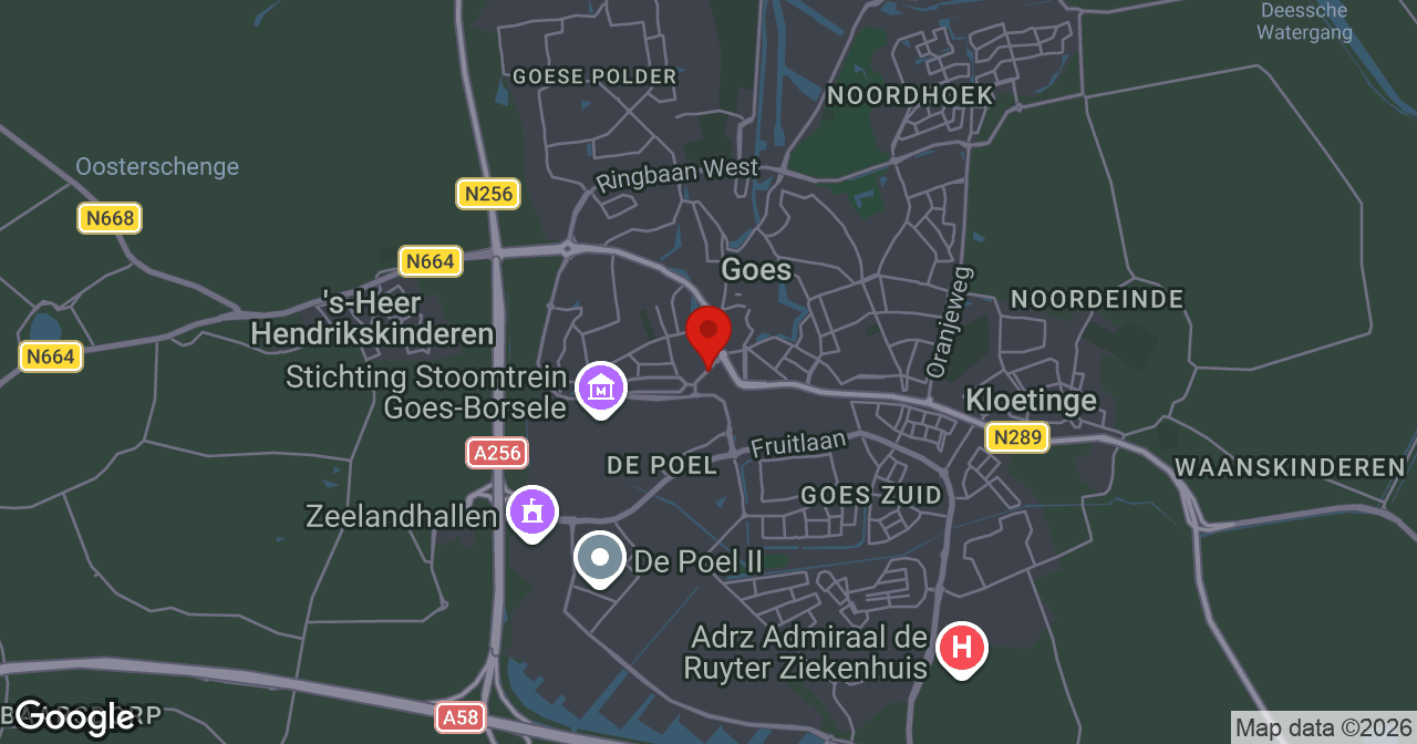 Kaart van de meldlocatie