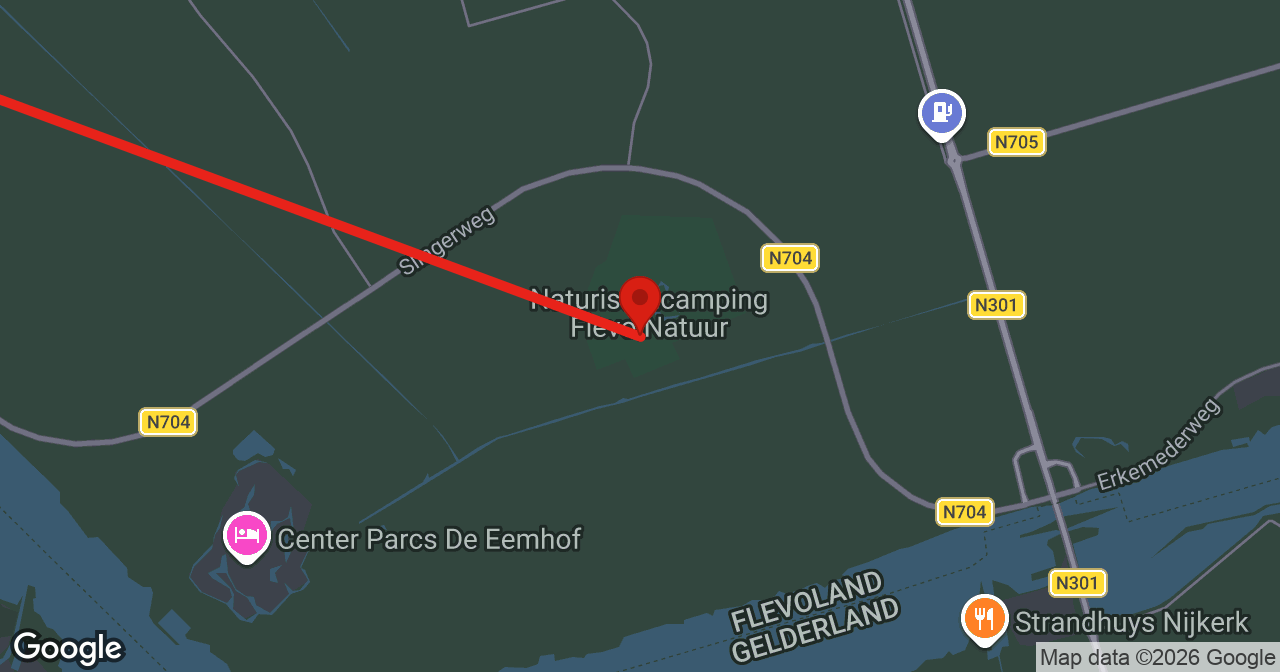 Kaart van de meldlocatie