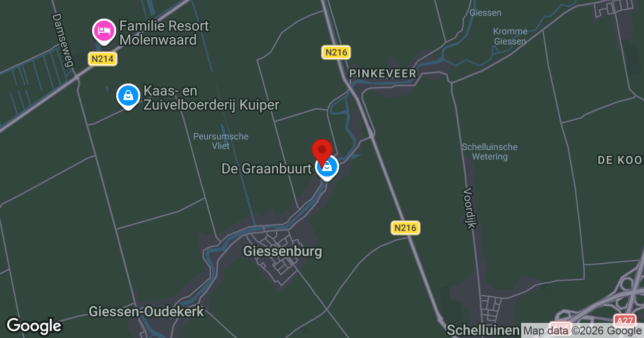 Kaart van de meldlocatie