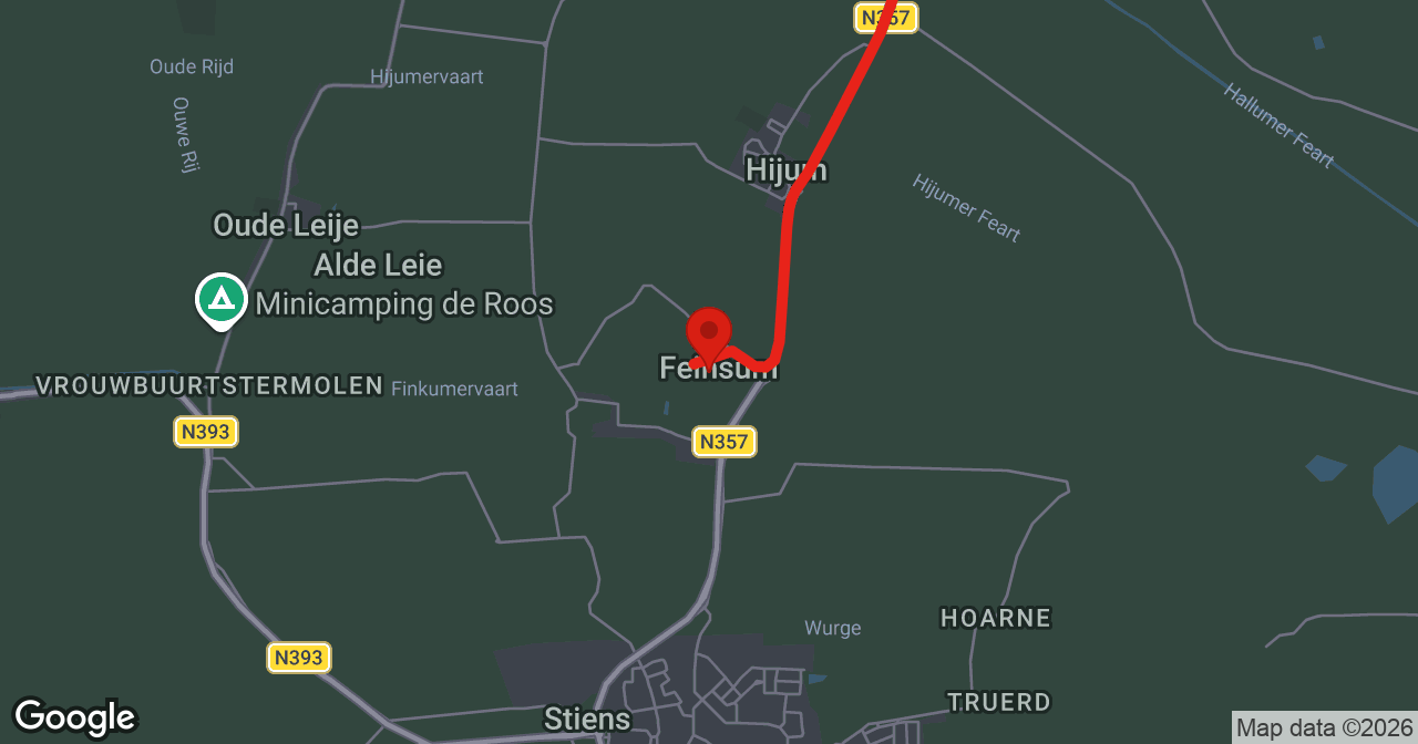 Kaart van de meldlocatie