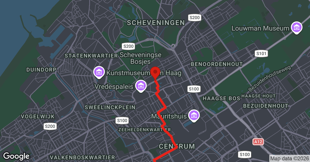 Kaart van de meldlocatie