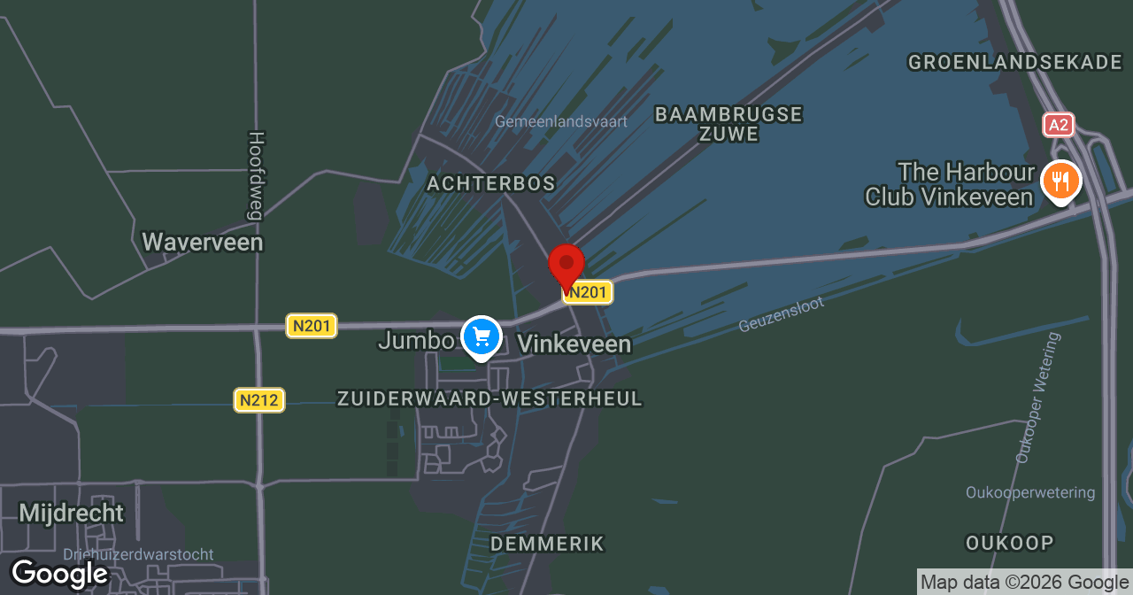 Kaart van de meldlocatie