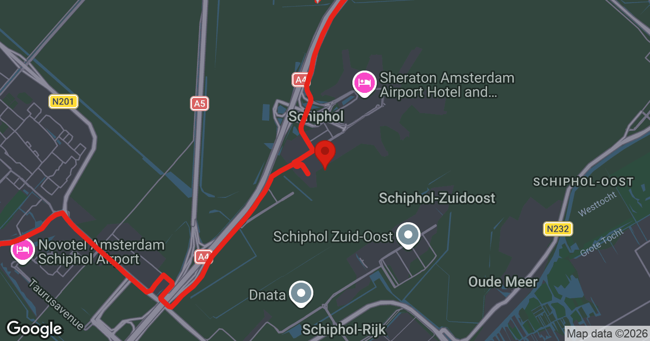 Kaart van de meldlocatie