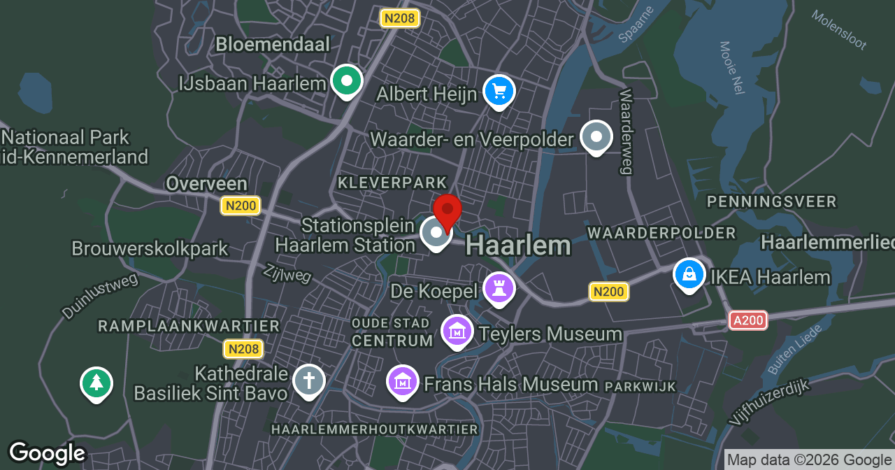 Kaart van de meldlocatie
