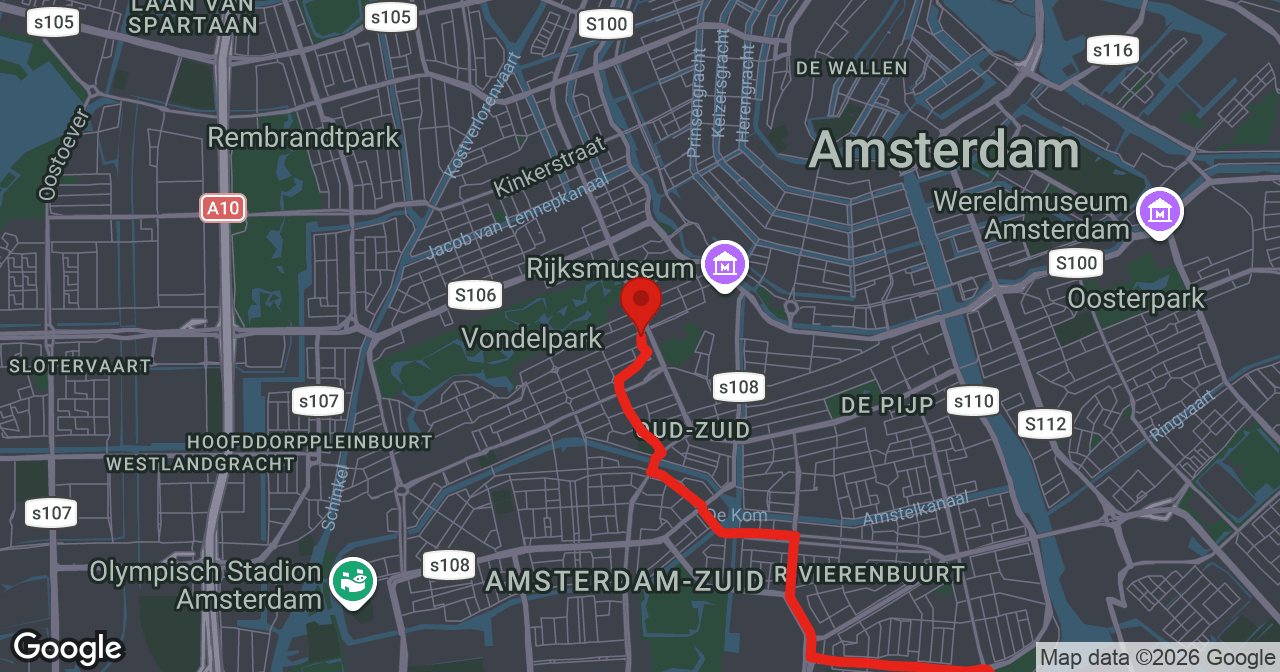 Kaart van de meldlocatie