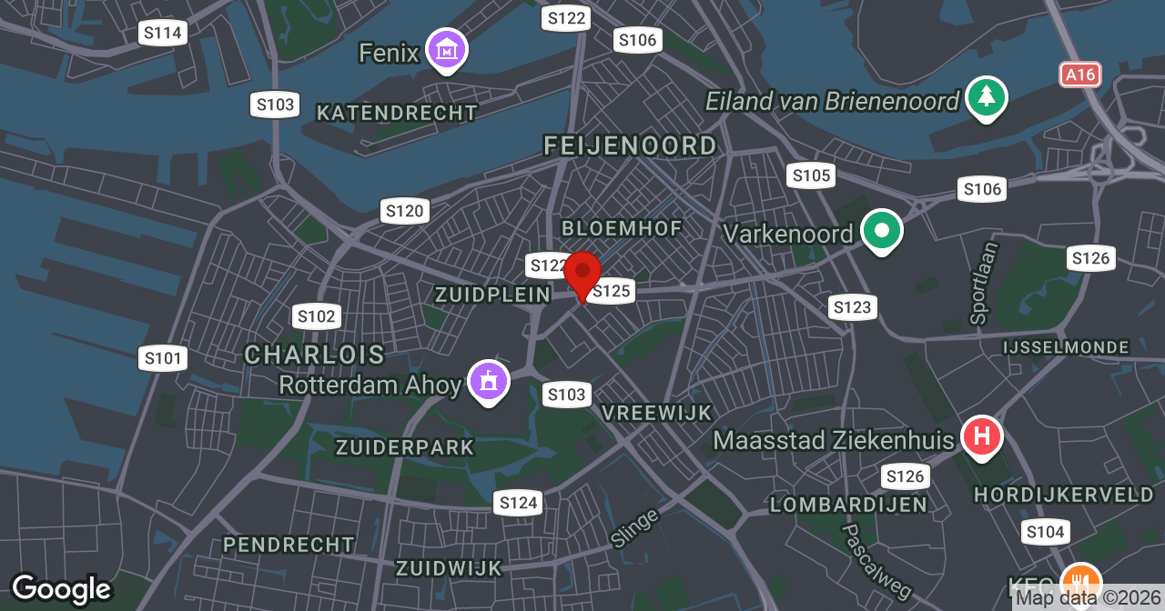 Kaart van de meldlocatie