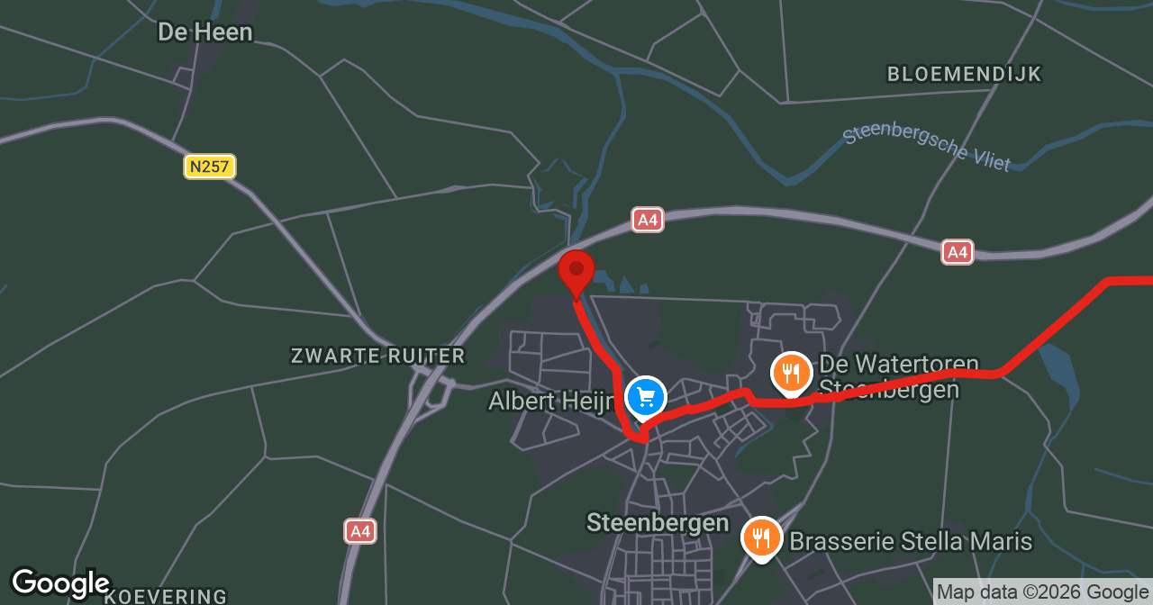 Kaart van de meldlocatie