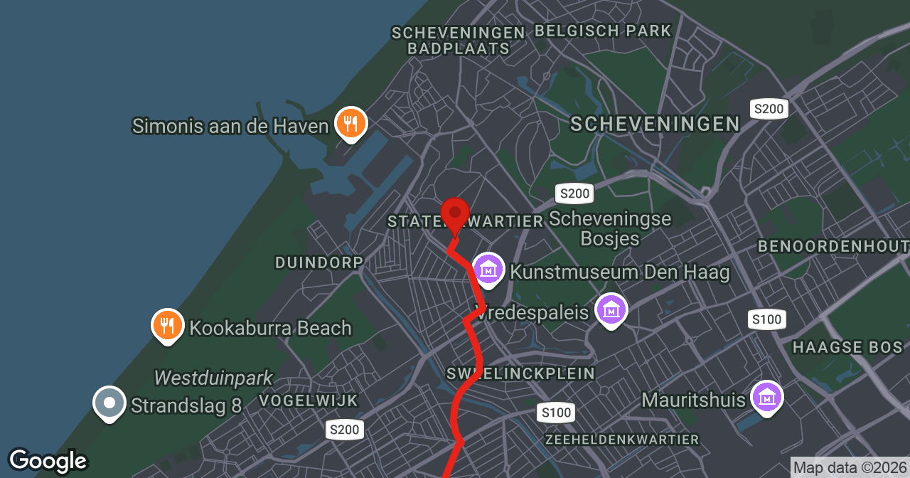 Kaart van de meldlocatie