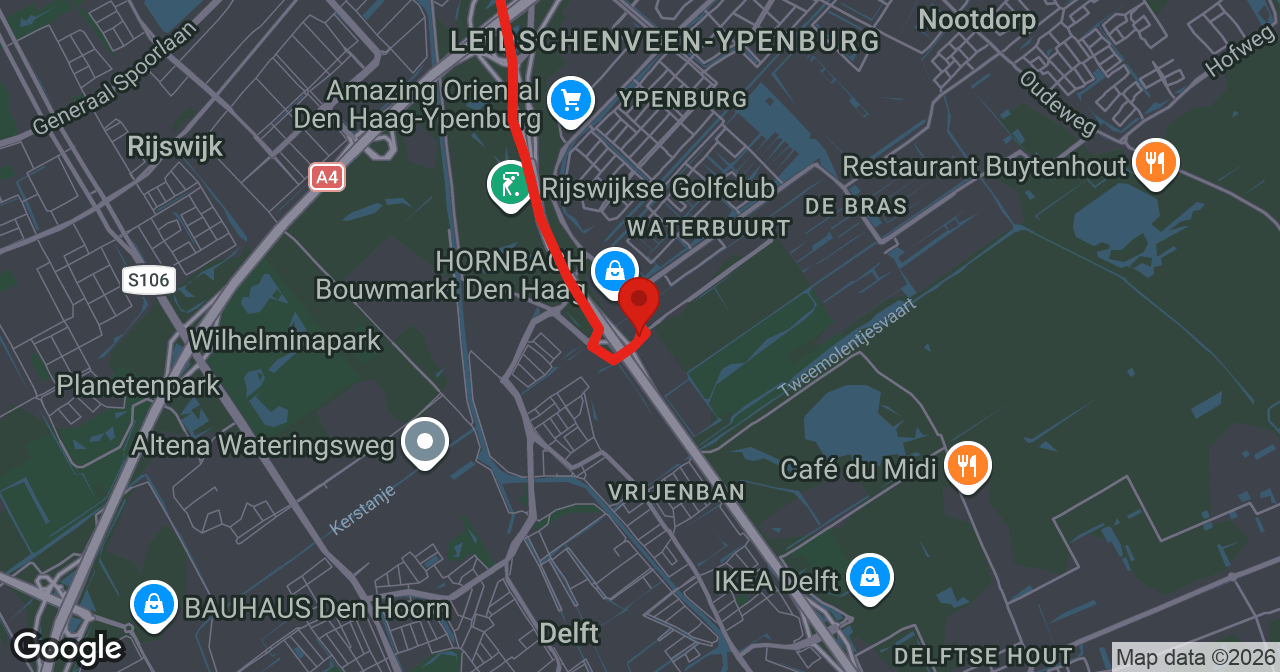 Kaart van de meldlocatie