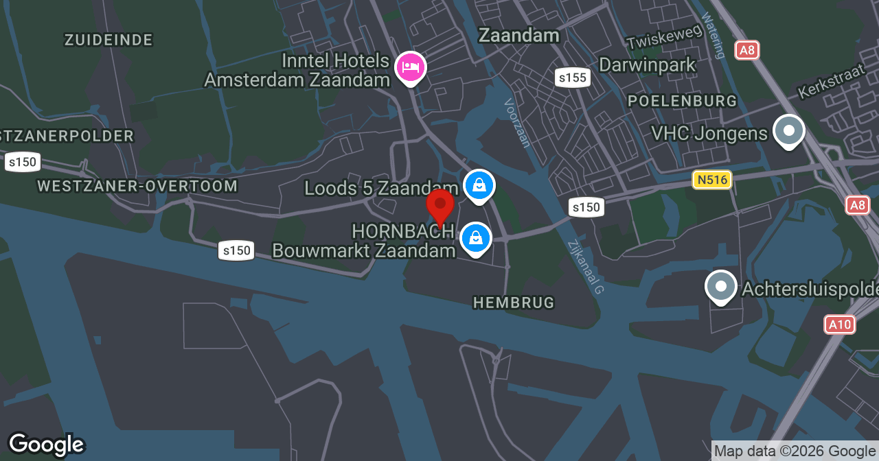 Kaart van de meldlocatie