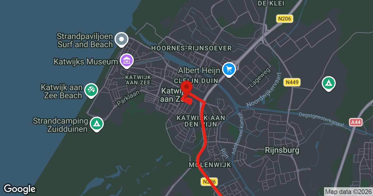 Kaart van de meldlocatie