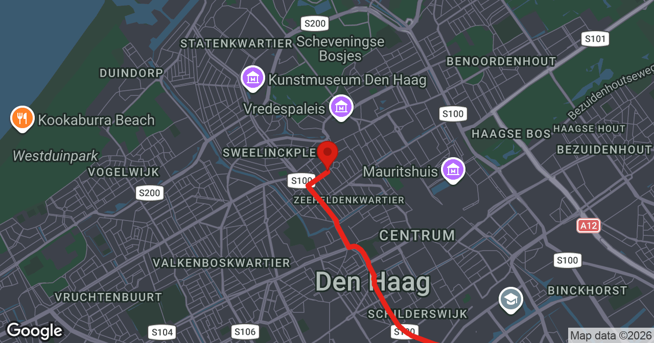 Kaart van de meldlocatie