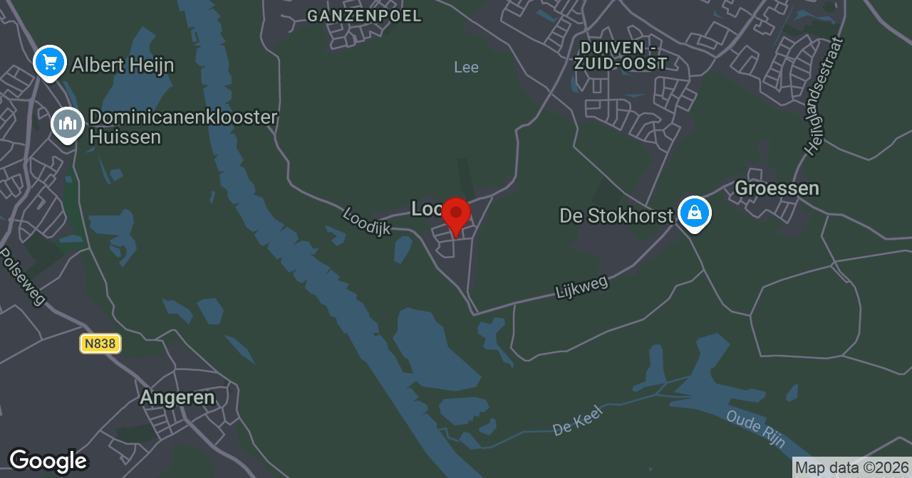 Kaart van de meldlocatie