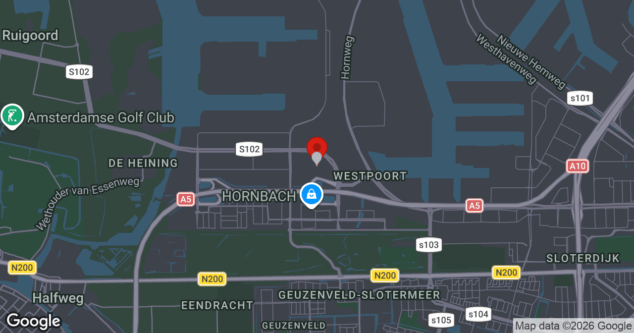 Kaart van de meldlocatie