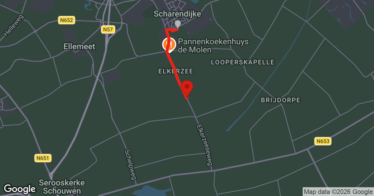 Kaart van de meldlocatie