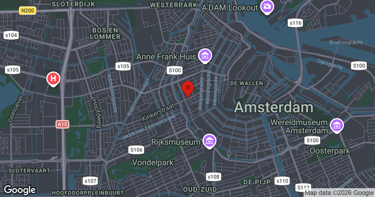 Kaart van de meldlocatie