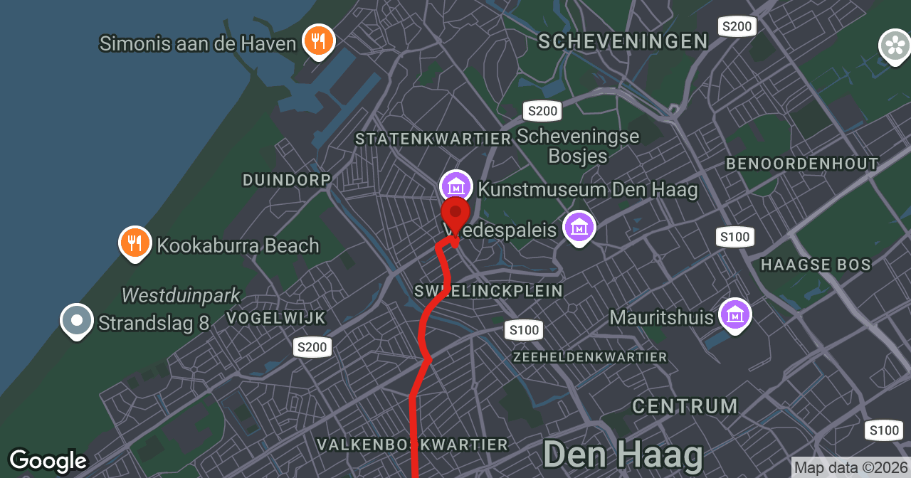 Kaart van de meldlocatie