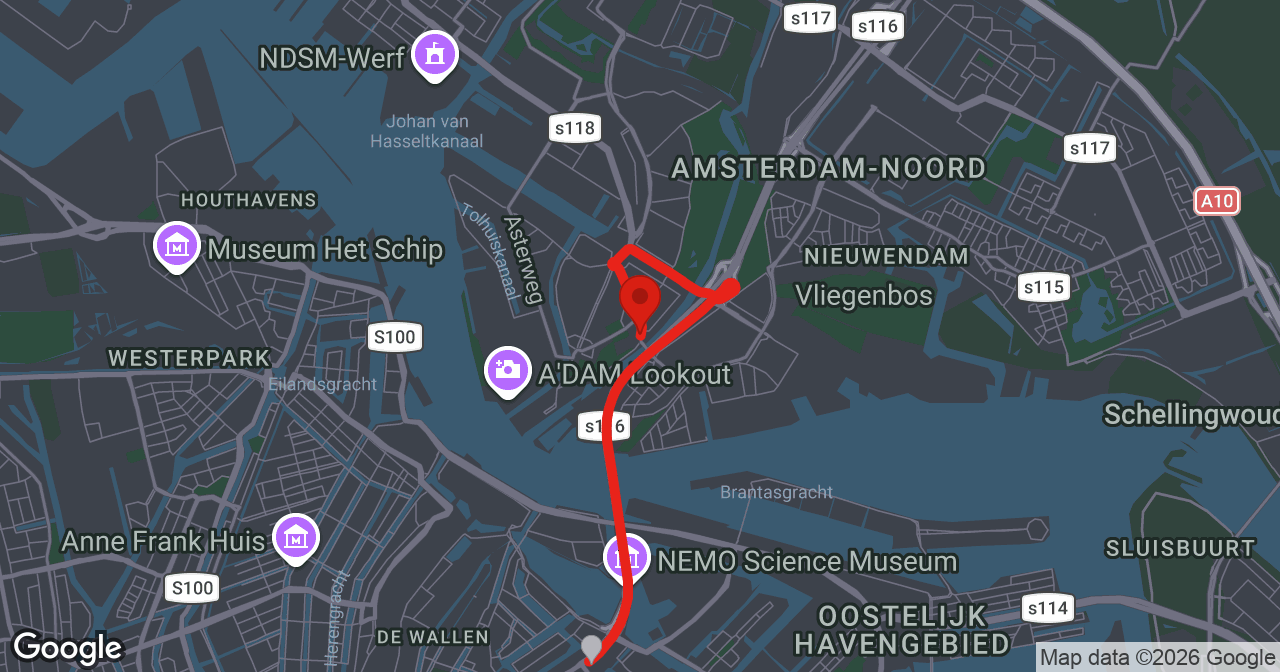 Kaart van de meldlocatie