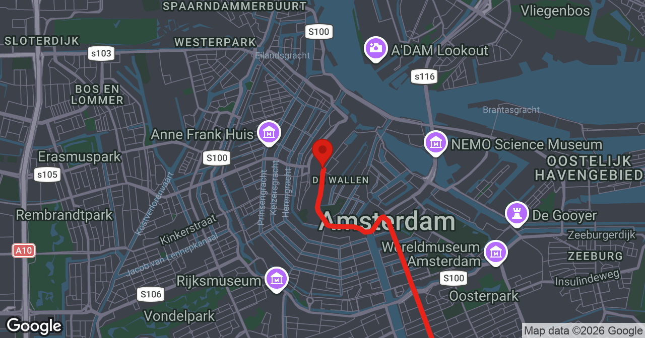 Kaart van de meldlocatie