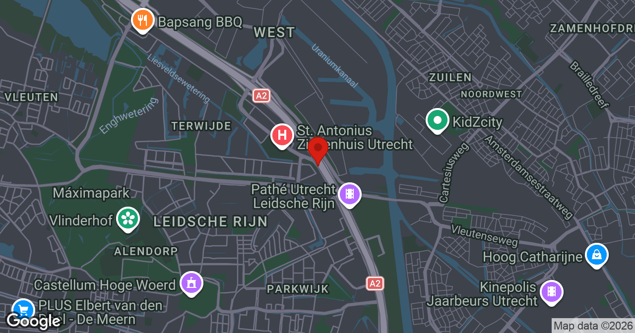Kaart van de meldlocatie