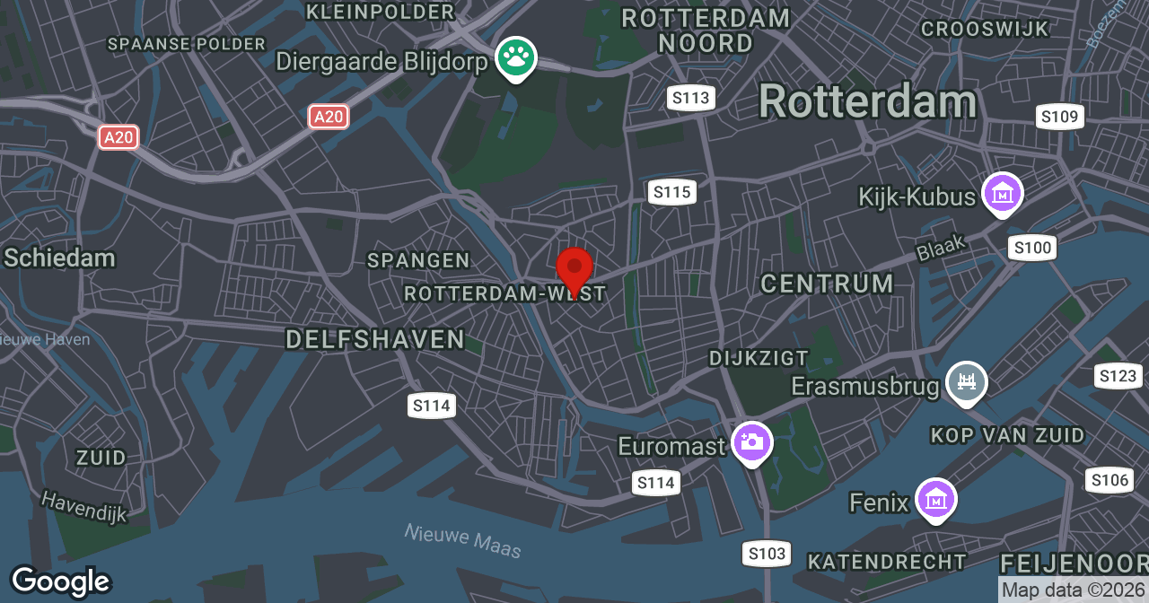 Kaart van de meldlocatie