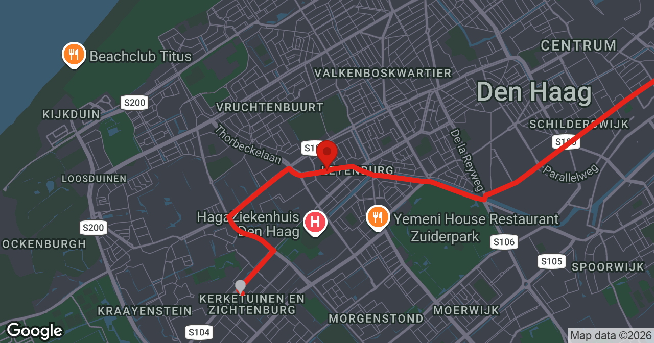Kaart van de meldlocatie