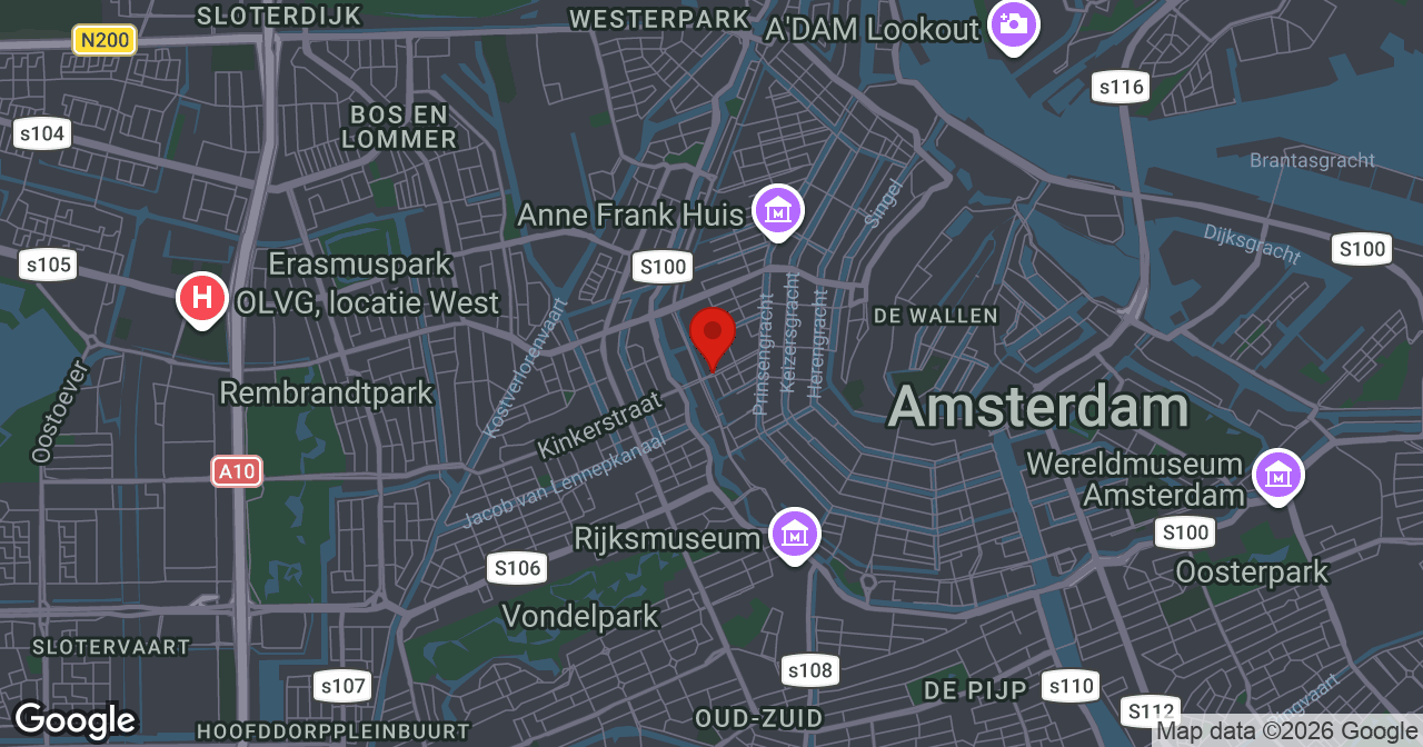 Kaart van de meldlocatie