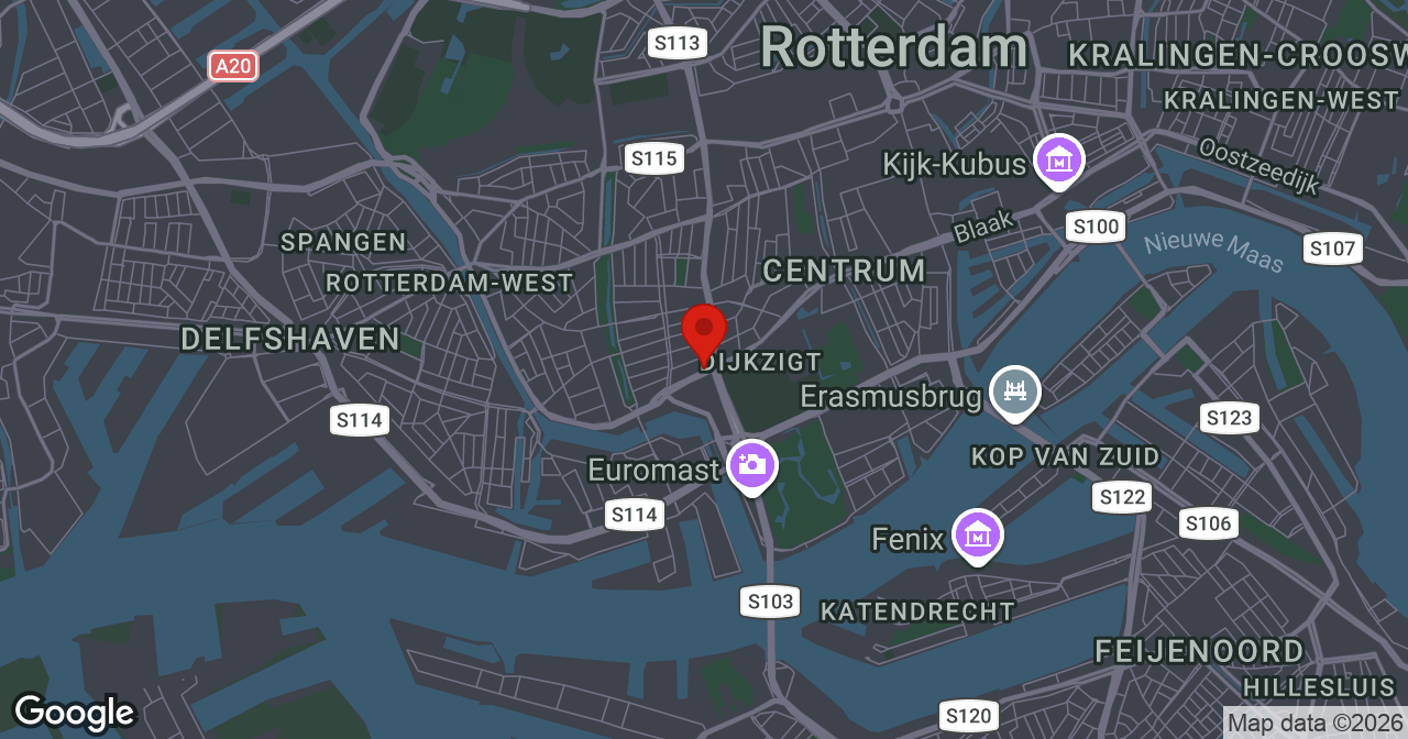 Kaart van de meldlocatie