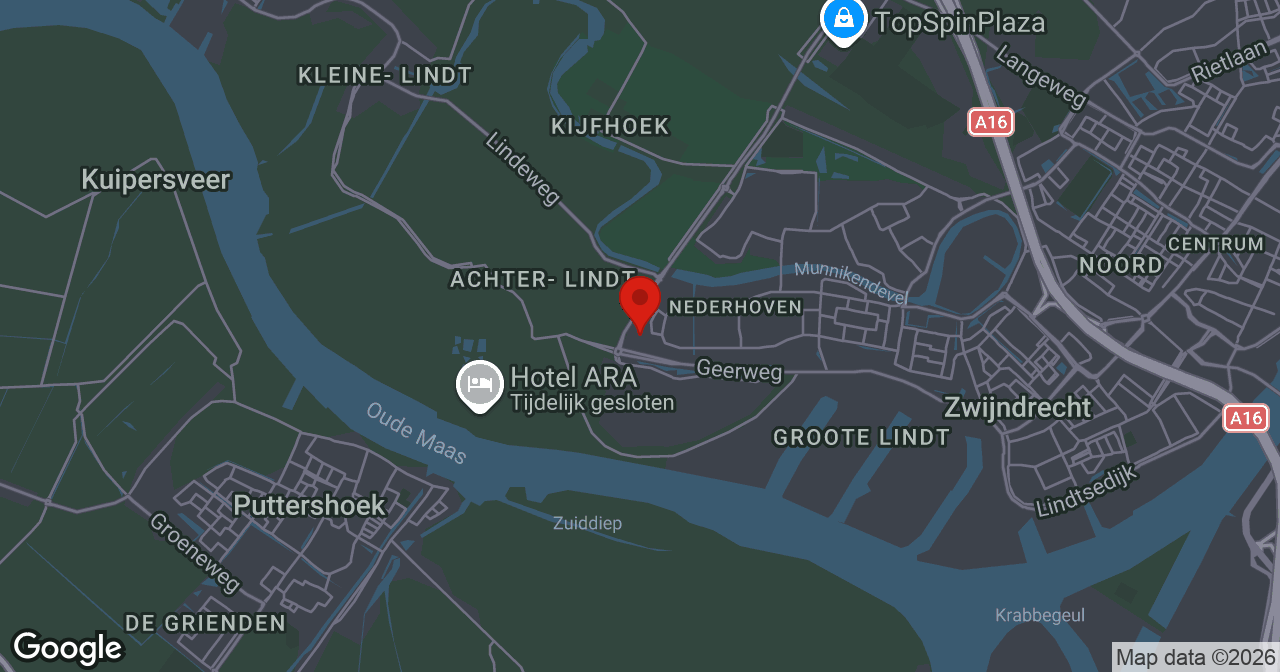 Kaart van de meldlocatie