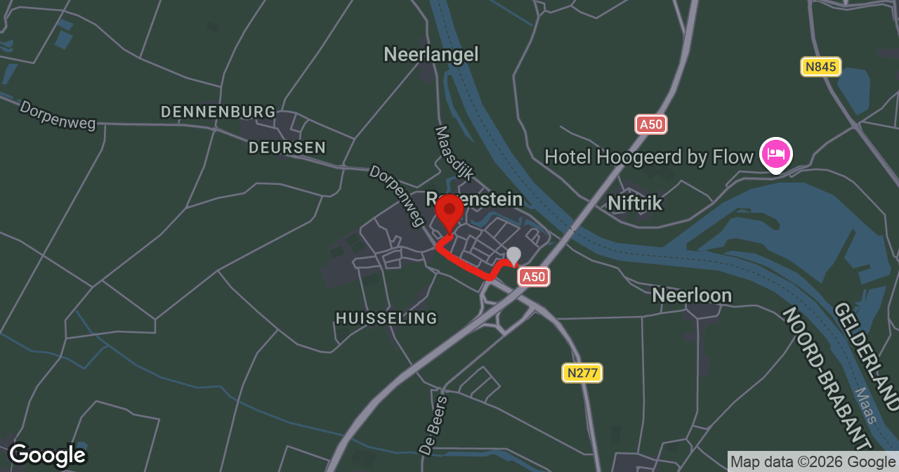Kaart van de meldlocatie