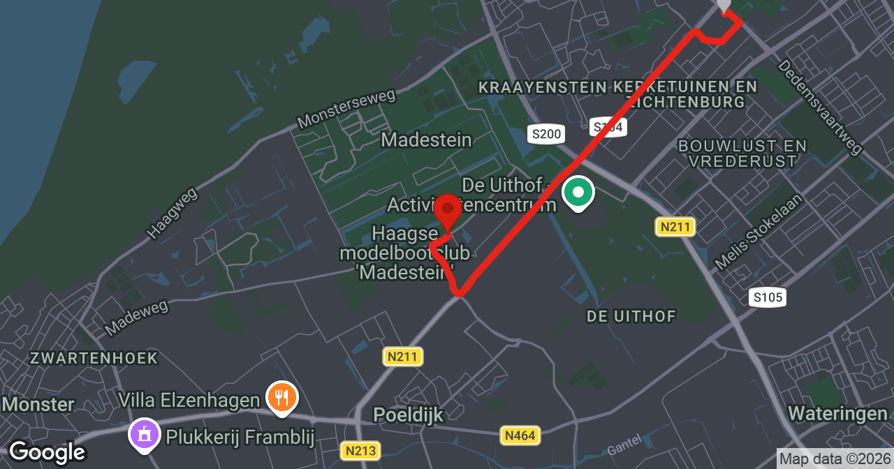 Kaart van de meldlocatie