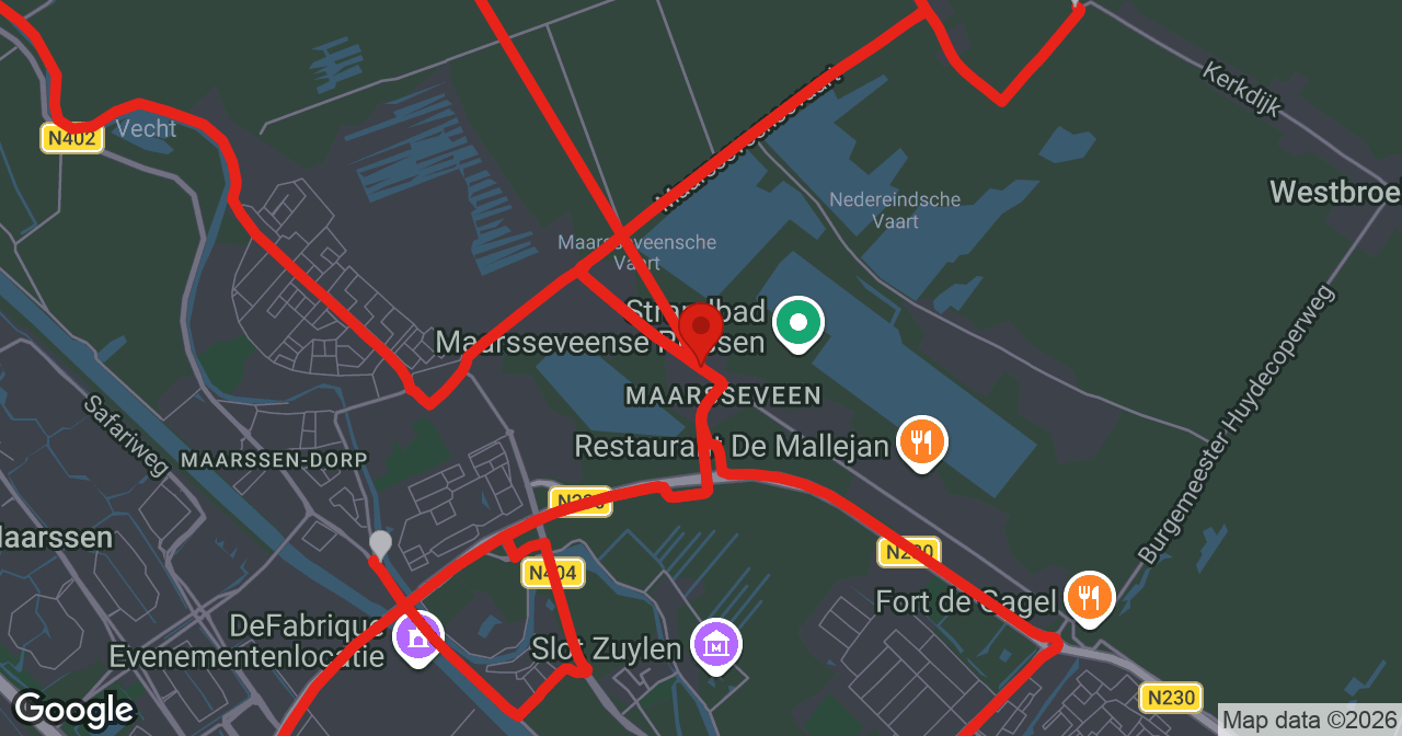 Kaart van de meldlocatie