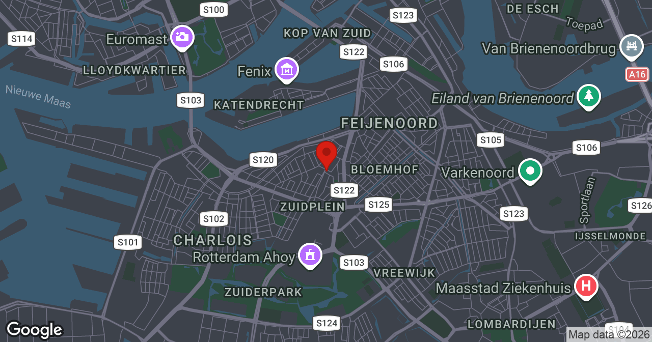 Kaart van de meldlocatie