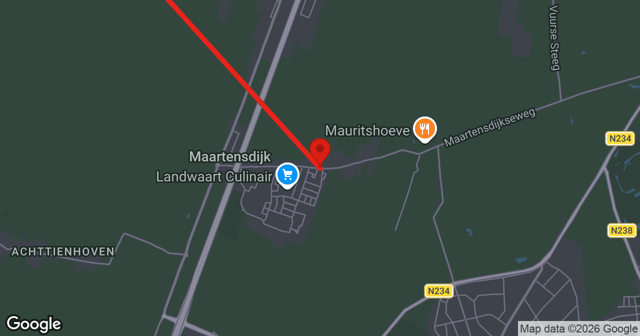 Kaart van de meldlocatie