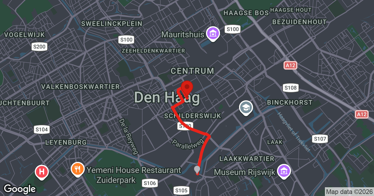 Kaart van de meldlocatie
