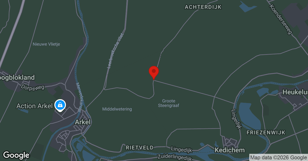 Kaart van de meldlocatie