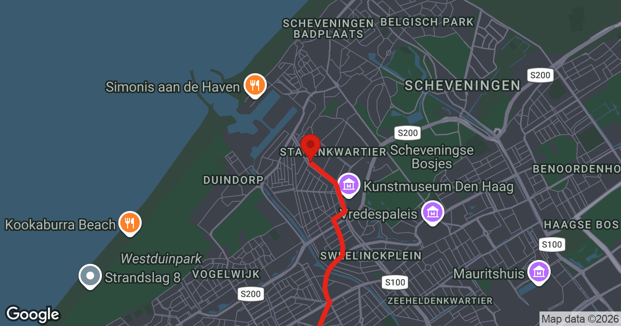 Kaart van de meldlocatie