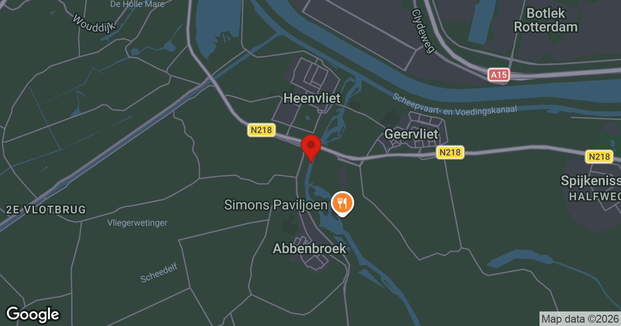 Kaart van de meldlocatie