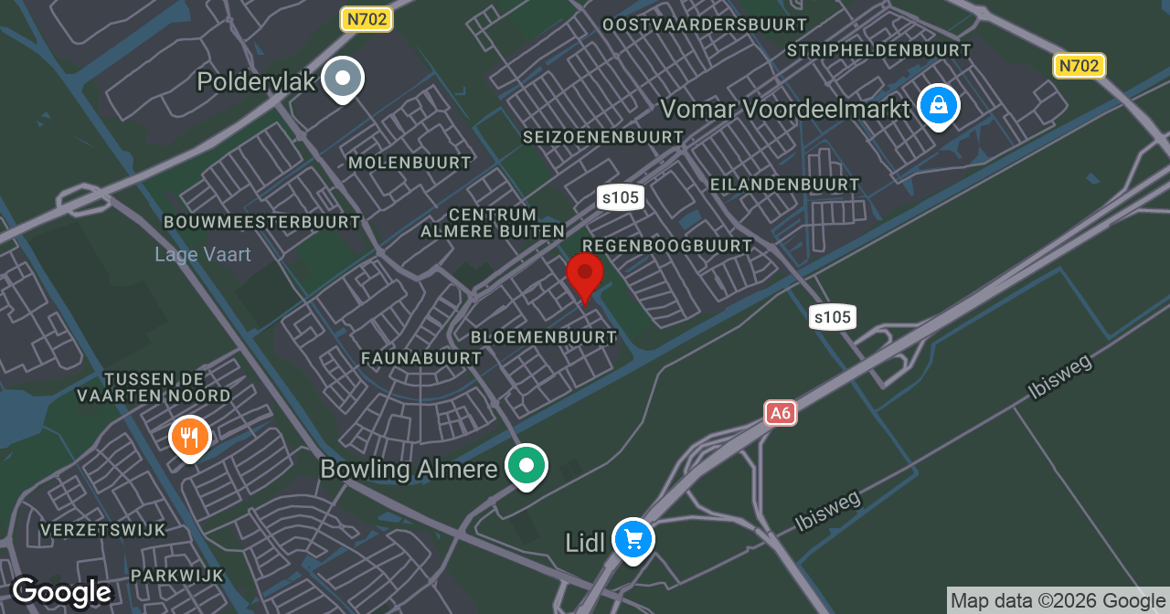 Kaart van de meldlocatie