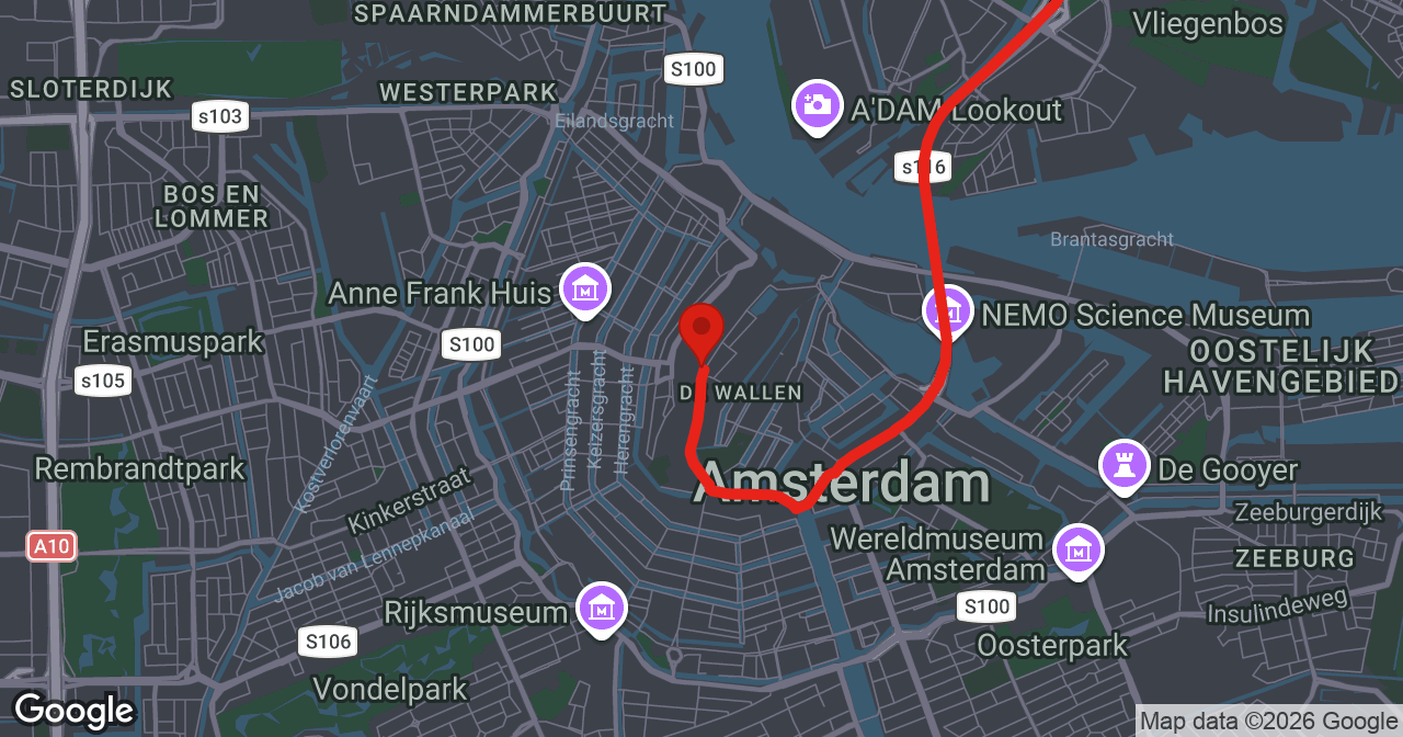 Kaart van de meldlocatie
