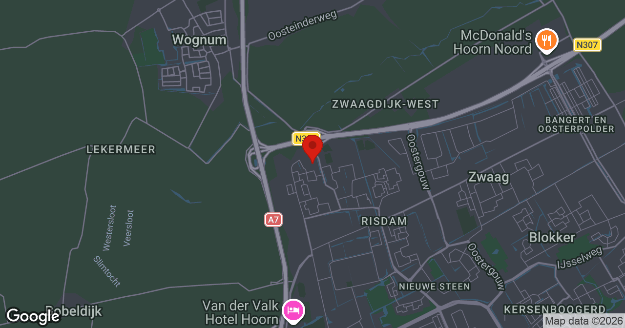 Kaart van de meldlocatie
