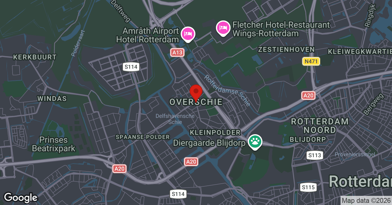 Kaart van de meldlocatie