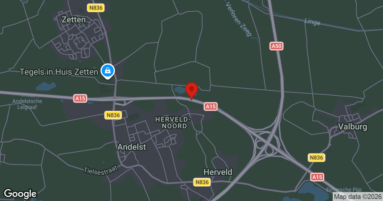 Kaart van de meldlocatie